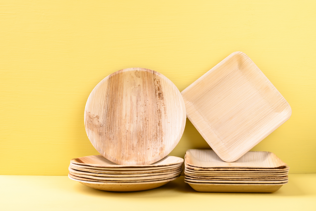 Palm Leaf Plates and Bowls