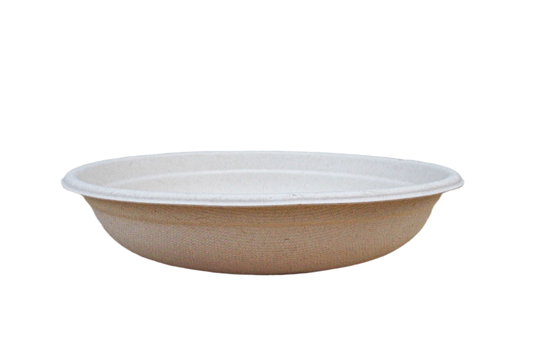 Bagasse Round Bowl To Go