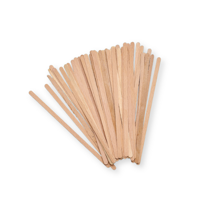 Wooden Coffee Stirrer (1000pcs) | 140mm | Unwrapped