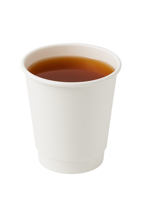 White 8oz Double Wall Hot Cup (500pcs) | Disposable Paper Cup