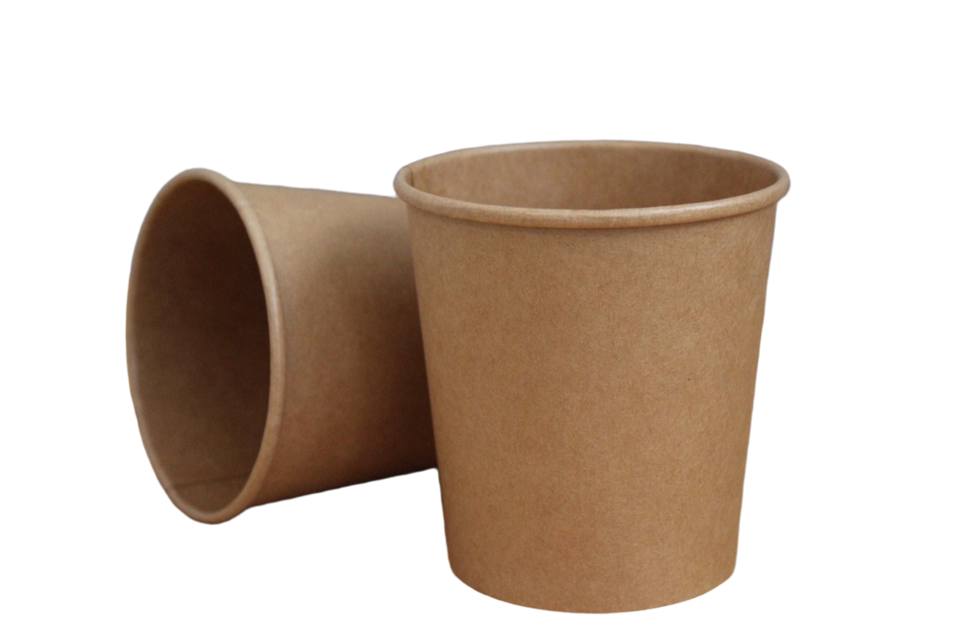 26oz Kraft Paper Soup Container (500pcs) | Take-Out | Round Paper Container