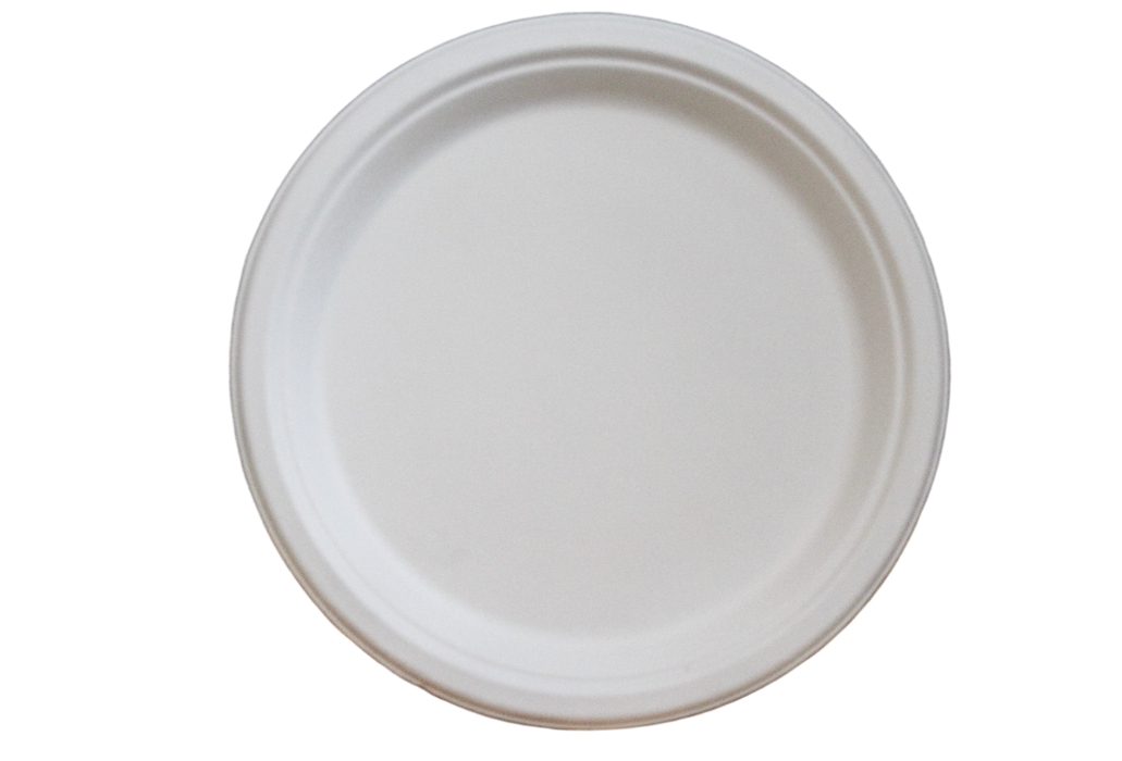 10" Fiber Plate (500pcs) | PFAS-Free | Heavy-Duty