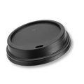 PS 80mm Hot Cup Lid (1000pcs) | Black | NO FLIP