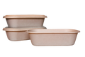 650ml Oval Container | Base Only | To-Go Container | Compostable