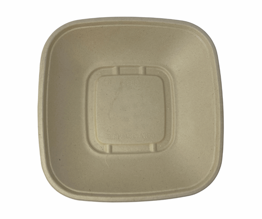 32oz Molded Fiber Square Bowl - This Element Inc.