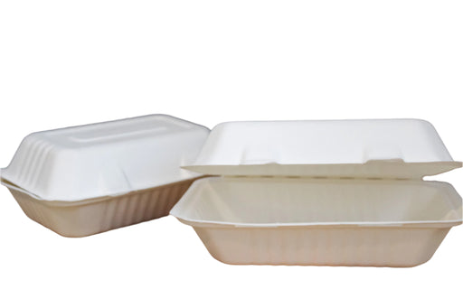 9"x6" Clamshell Molded Fiber (200pcs) - This Element Inc.