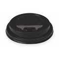 PS 90mm Hot Cup lid (1000pcs) | Black | Disposable