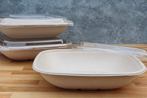 32oz Molded Fiber Square Bowl - This Element Inc.
