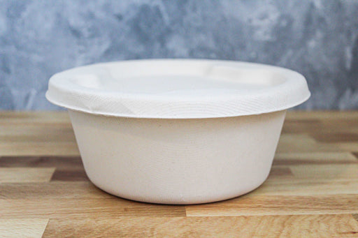 Molded Fiber Lid for 32oz Bowl (400pcs) - This Element Inc.