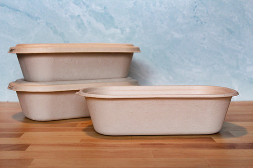30oz Oval Molded Fiber Bowl - This Element Inc.