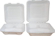 9" Clamshell 3-Compartment Molded Fiber (200pcs) - This Element Inc.