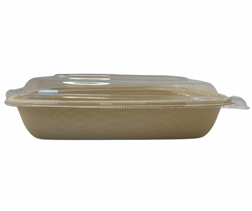 PET Lid for Molded Fiber Rectangular Tray - This Element Inc.